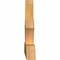 Ekena Millwork Richland Rough Sawn Timber Gable Bracket, Western Red Cedar, 84"W x 28"H x 4"D x 6"F, 8/12 Pitch GBW084X28X0406RIC00RWR - alternate 4